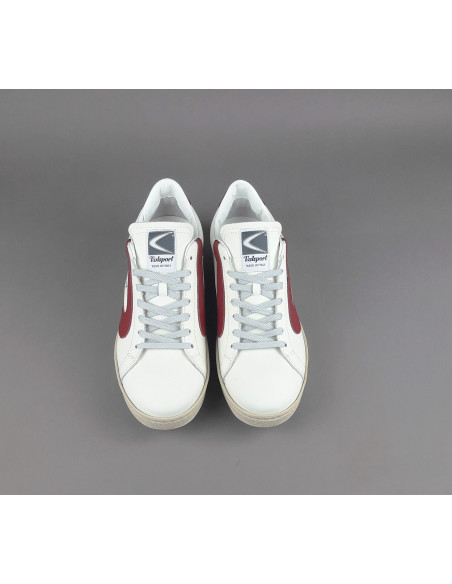 Valsport \ Sneakers Uomo Tournament Pelle Bianco Opaco Prezzo 219,00