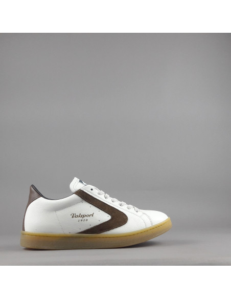 Valsport \ Sneakers Uomo Tournament Pelle Bianco Opaco Prezzo 219,00