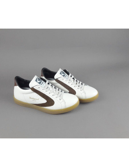 Valsport \ Sneakers Uomo Tournament Pelle Bianco Opaco Prezzo 219,00
