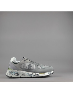 Premiata \ Sneakers Uomo Mase Nabuk E Tela Grigio Prezzo 250,00