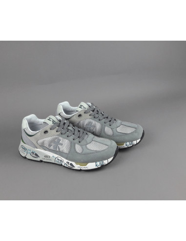 Premiata \ Sneakers Uomo Mase Nabuk E Tela Grigio Prezzo 250,00