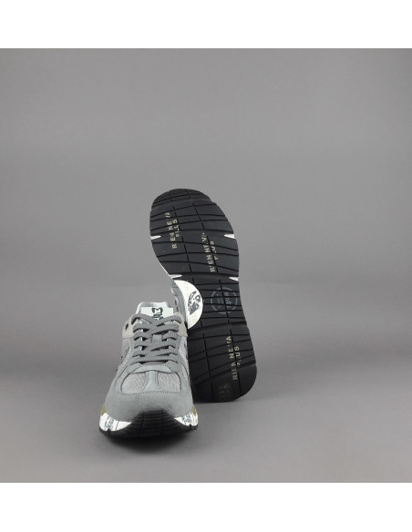 Premiata \ Sneakers Uomo Mase Nabuk E Tela Grigio Prezzo 250,00