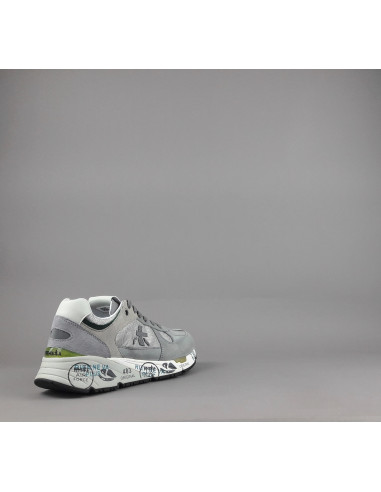 Premiata \ Sneakers Uomo Mase Nabuk E Tela Grigio Prezzo 250,00