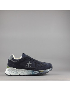 Premiata \ Sneakers Uomo Mase Camoscio Tela Blu Scuro Prezzo 250,00