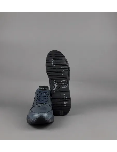 Premiata \ Sneakers Uomo Mick Pelle Blu Prezzo 260,00