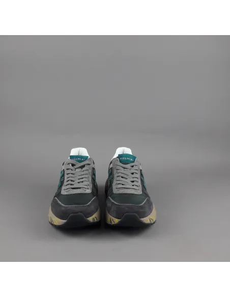 Premiata \ Sneakers Uomo Mick Camoscio E Tela Antracite Prezzo 240,00
