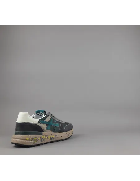 Premiata \ Sneakers Uomo Mick Camoscio E Tela Antracite Prezzo 240,00