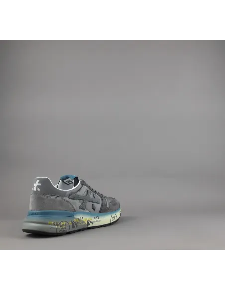 Premiata \ Sneakers Uomo Mick Camoscio E Tela Grigio Prezzo 240,00