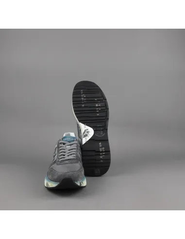 Premiata \ Sneakers Uomo Mick Camoscio E Tela Grigio Prezzo 240,00