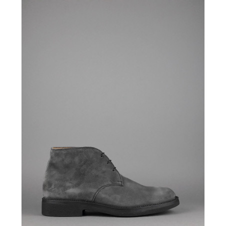 Barrett Polacchino Uomo Camoscio Grigio Scuro Prezzo 350,00