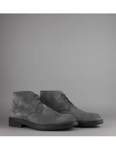 Barrett Polacchino Uomo Camoscio Grigio Scuro Prezzo 350,00