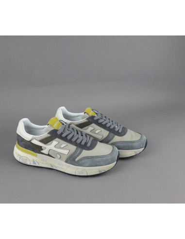 Premiata \ Sneakers Uomo Mick Camoscio E Tela Grigio Prezzo 240,00