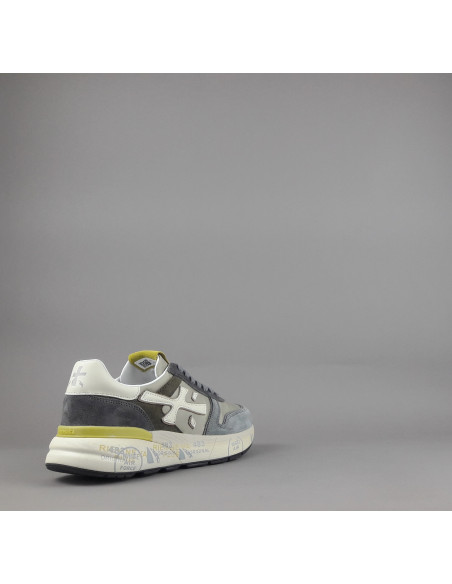 Premiata \ Sneakers Uomo Mick Camoscio E Tela Grigio Prezzo 240,00