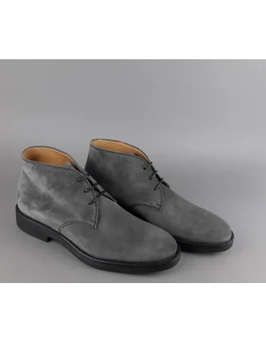 Barrett Polacchino Uomo Camoscio Grigio Scuro Prezzo 350,00