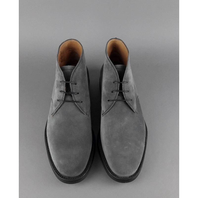 Barrett Polacchino Uomo Camoscio Grigio Scuro Prezzo 350,00