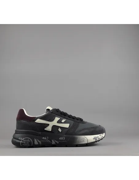 Premiata \ Sneakers Uomo Mick Camoscio E Tela Nero Prezzo 240,00
