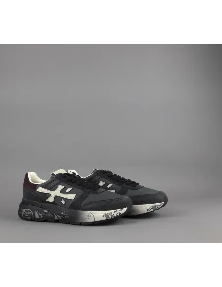 Premiata \ Sneakers Uomo Mick Camoscio E Tela Nero Prezzo 240,00