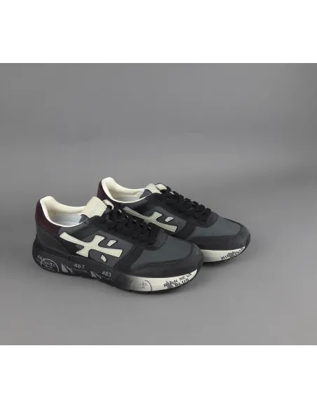 Premiata \ Sneakers Uomo Mick Camoscio E Tela Nero Prezzo 240,00