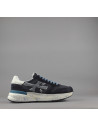 Premiata \ Sneakers Uomo Mick Camoscio E Tela Blu Scuro Prezzo 240,00