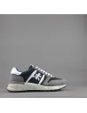 Premiata \ Sneakers Uomo Lander Camoscio Tela Grigio Prezzo 240,00