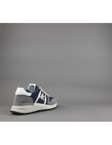 Premiata \ Sneakers Uomo Lander Camoscio Tela Grigio Prezzo 240,00