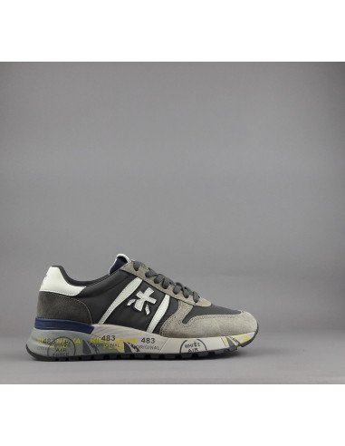 Premiata \ Sneakers Uomo Lander Camoscio Tela Talpa Prezzo 240,00