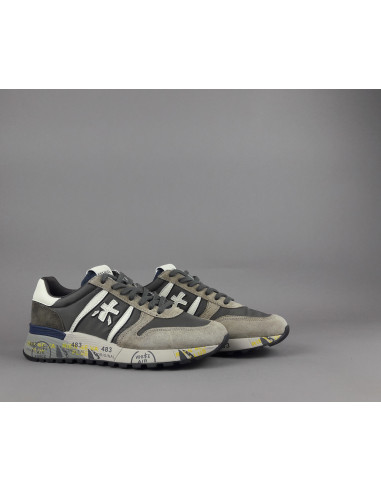 Premiata \ Sneakers Uomo Lander Camoscio Tela Talpa Prezzo 240,00