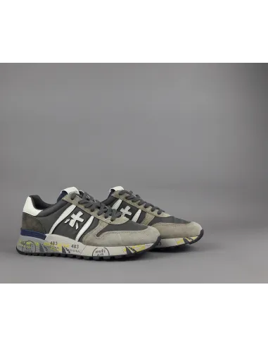 Premiata \ Sneakers Uomo Lander Camoscio Tela Talpa Prezzo 240,00