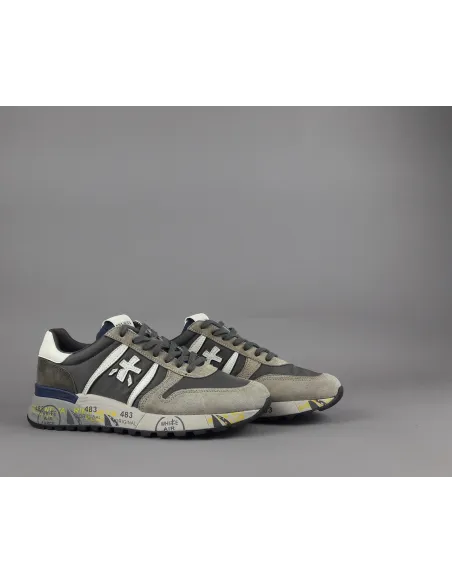 Premiata \ Sneakers Uomo Lander Camoscio Tela Talpa Prezzo 240,00