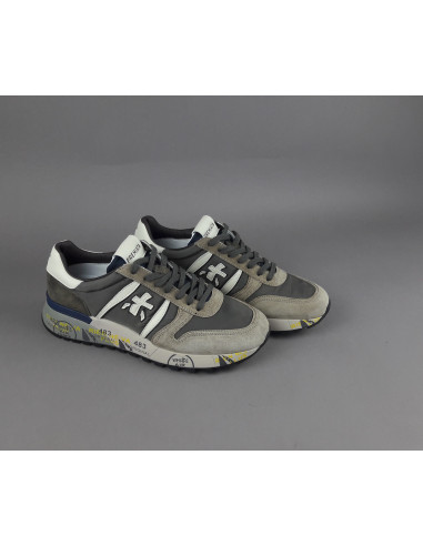 Premiata \ Sneakers Uomo Lander Camoscio Tela Talpa Prezzo 240,00