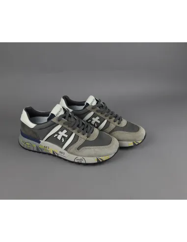 Premiata \ Sneakers Uomo Lander Camoscio Tela Talpa Prezzo 240,00