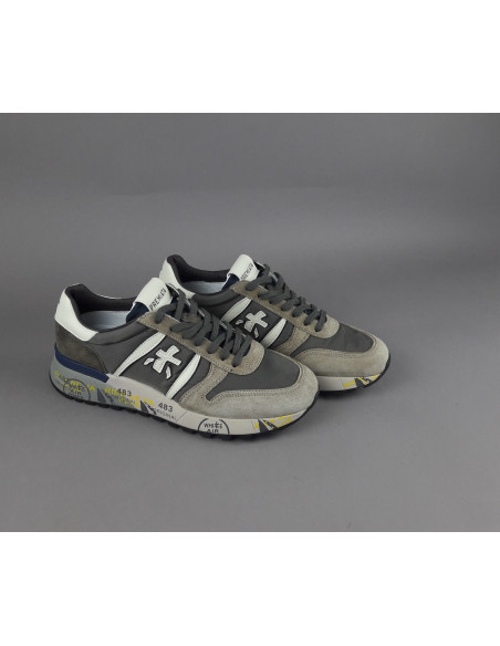 Premiata \ Sneakers Uomo Lander Camoscio Tela Talpa Prezzo 240,00