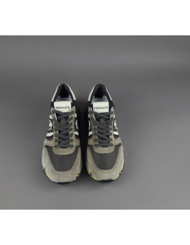 Premiata \ Sneakers Uomo Lander Camoscio Tela Talpa Prezzo 240,00