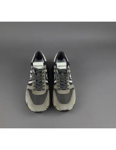 Premiata \ Sneakers Uomo Lander Camoscio Tela Talpa Prezzo 240,00