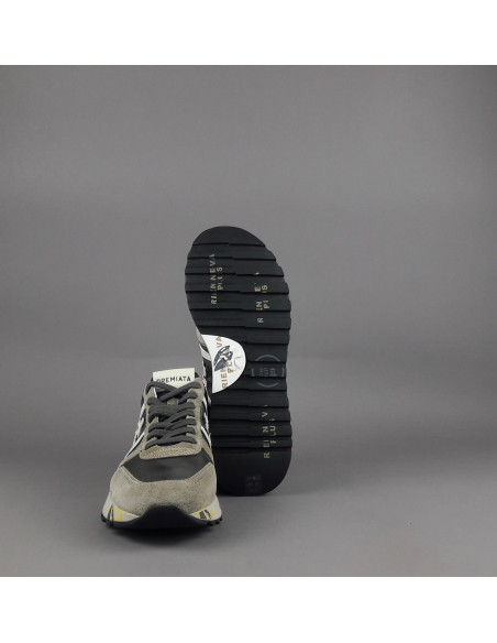 Premiata \ Sneakers Uomo Lander Camoscio Tela Talpa Prezzo 240,00