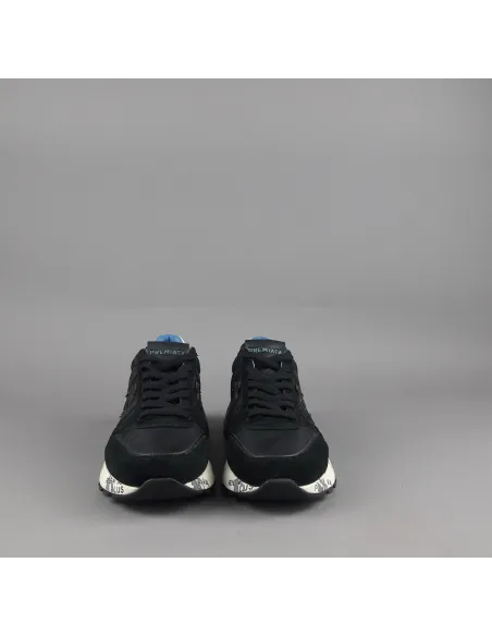 Premiata \ Sneakers Uomo Lander Camoscio Tela Nero Prezzo 240,00