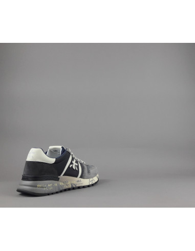 Premiata \ Sneakers Uomo Lander Camoscio Tela Grigio Prezzo 240,00
