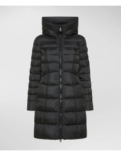 Peuterey \ Piumino Lungo Donna Levaria Nylon Nero Prezzo 555,00