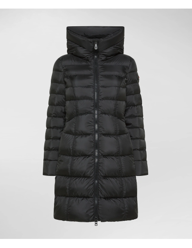 Peuterey \ Piumino Lungo Donna Levaria Nylon Nero Prezzo 555,00