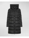 Peuterey \ Piumino Lungo Donna Levaria Nylon Nero Prezzo 555,00