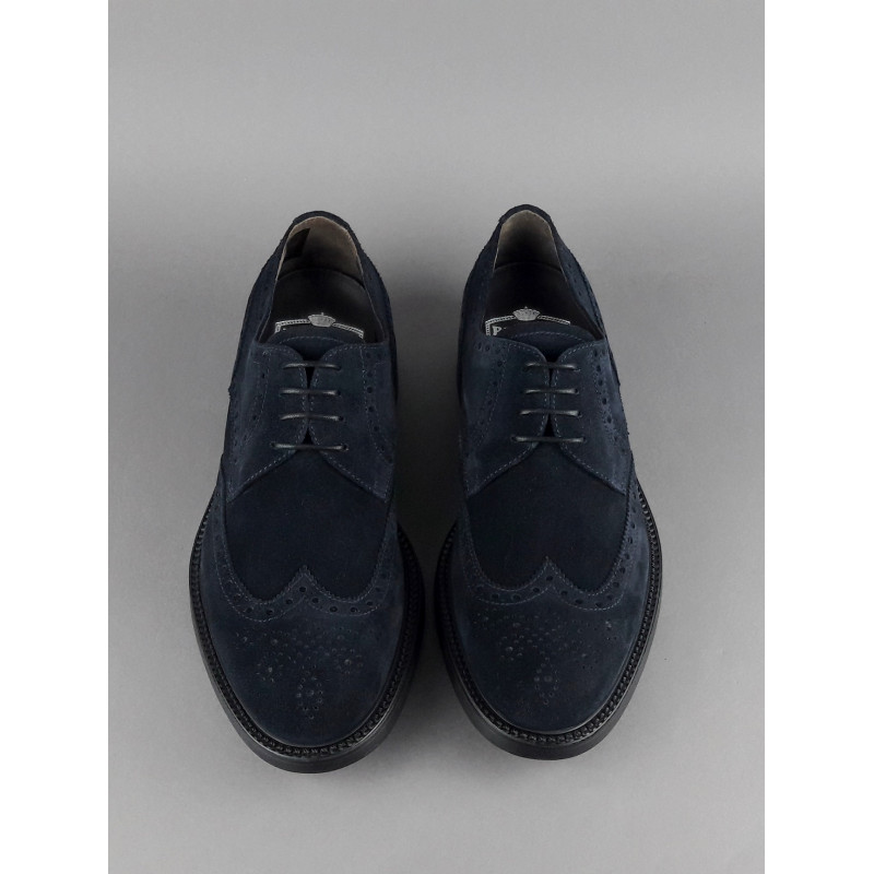 Barrett Derby Uomo Camoscio Blu Scuro Prezzo 350,00