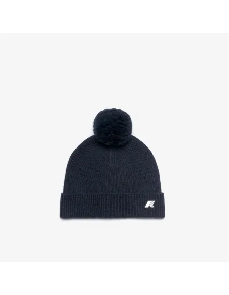 K-Way \ Cappello Lana A Costine Blu Scuro Melange Prezzo 55,00