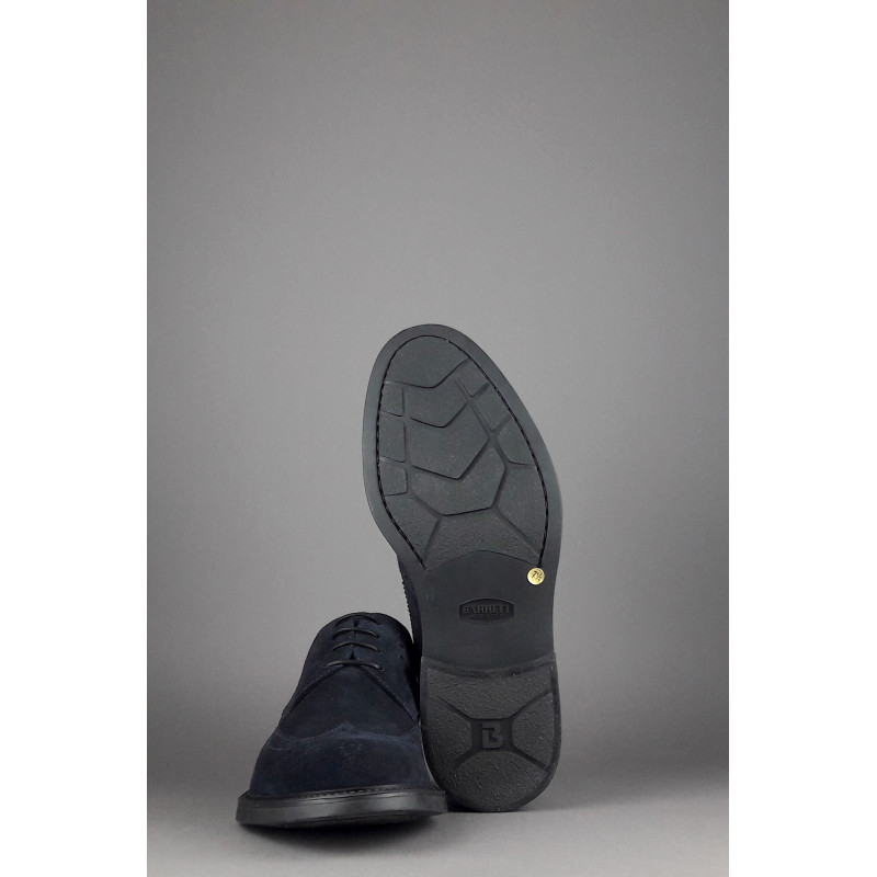 Barrett Derby Uomo Camoscio Blu Scuro Prezzo 350,00