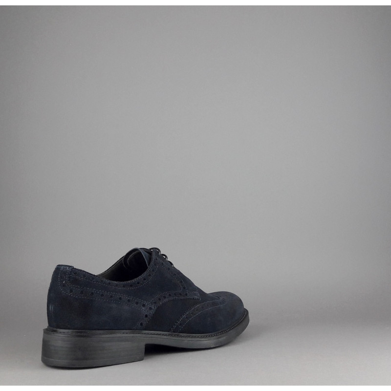 Barrett Derby Uomo Camoscio Blu Scuro Prezzo 350,00