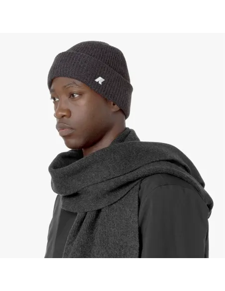 K-Way \ Cappello Lana A Costine Antracite Melange Prezzo 50,00