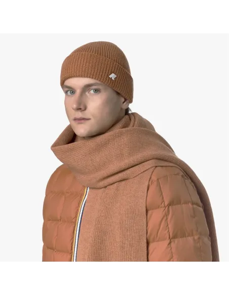 K-Way \ Cappello Lana A Costine Arancione Scuro Melange Prezzo 50,00