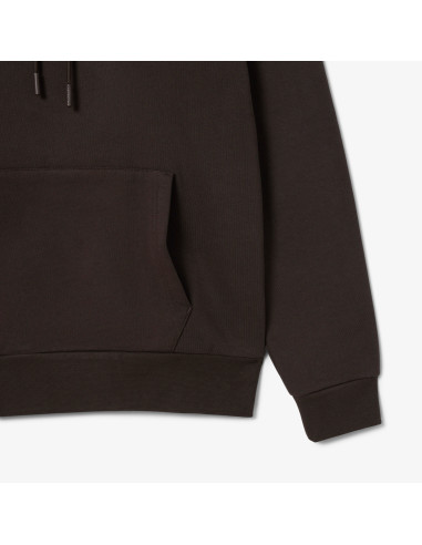 Lacoste \ Felpa Uomo Misto Cotone Marrone Scuro Prezzo 145,00