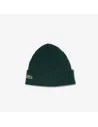 Lacoste \ Cappello Unisex Lana a Costine Verde Scuro Prezzo 55,00