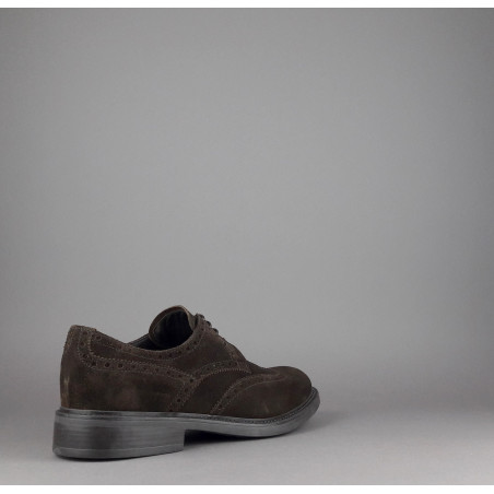 Barrett Derby Uomo Camoscio Testa Di Moro Prezzo 350,00