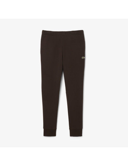 Lacoste \ Pantaloni In Felpa Uomo Misto Cotone Marrone Scuro Prezzo 120,00